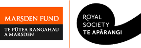Marsden Fund: Te Pūtea Rangahau a Marsden & Royal Society: Te Apārangi Logo